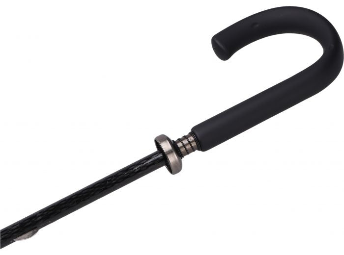 Falcone Umbrella Windproofroprow 120 cm Polyester Black
