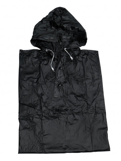 Falconetti Rain Poncho une taille unisexe noir