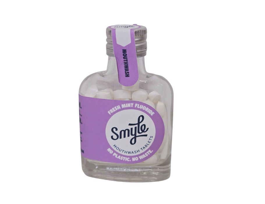 Smyle mouthwash tabs fresh mint bottle 50st.