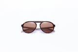 Lunettes de soleil de formule Unisexe Pilot Cat.4 brun foncé