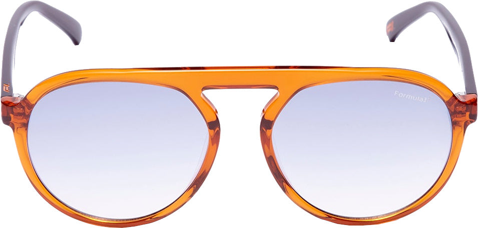 Lunettes de soleil de formule Unisexe Pilot Cat.4 Gris clair orange