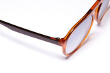 Lunettes de soleil de formule Unisexe Pilot Cat.4 Gris clair orange