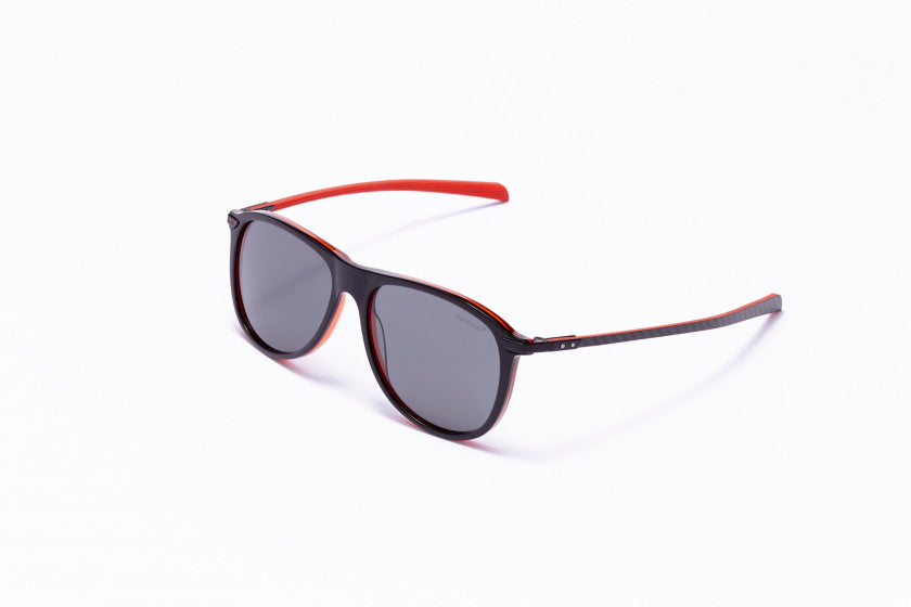 Lunettes de soleil de formule unisexe autour du chat.4 Gris clair noir