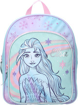 Disney Frozen II Trouvez votre sac à dos scintillant 8 litres bleu clair