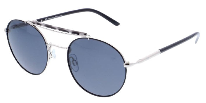Lunettes de soleil H.I.S Unisexe 84103 Cat. 3 Pilot Metal Silver Blue