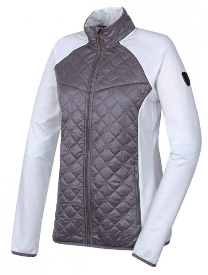 Hannah Outdoorvest Elsa Ladies Polyester White Grey Taille 36