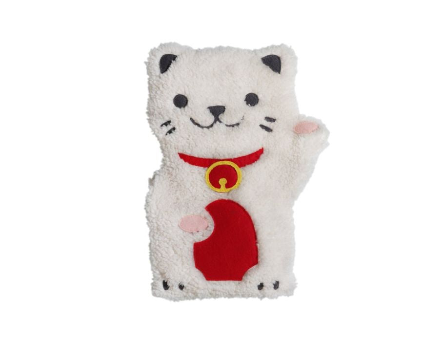 Bitten Heat Cushion Cuddly Happiness Cat