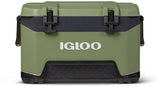 Igloo 52 Boîte fraîche pour la construction 49 litres de noir vert armée