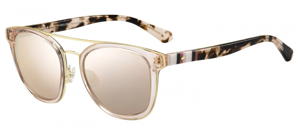 Lunettes de soleil de Kate Spade Jalicia Ladies reflétant le rose