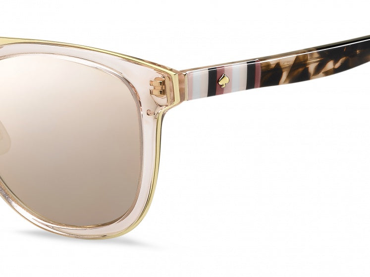 Lunettes de soleil de Kate Spade Jalicia Ladies reflétant le rose