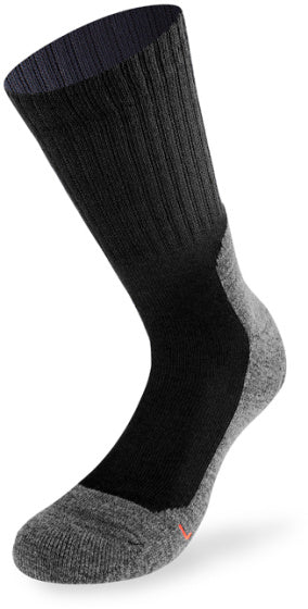 Lenz Walking Sock Trekking 5.0 Polyester Black 2 paires de taille 35-38