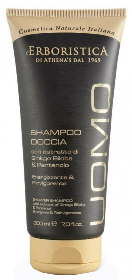 L'erboristique shampooing 2-in1 Uomo 200 ml végétalien transparent