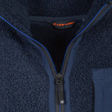 Life Line Artic Sherpa Fleece Jack Men Blue Taille xxl