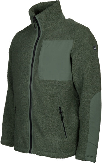 Life Line Artic Sherpa Fleece Jack Men Green Taille L