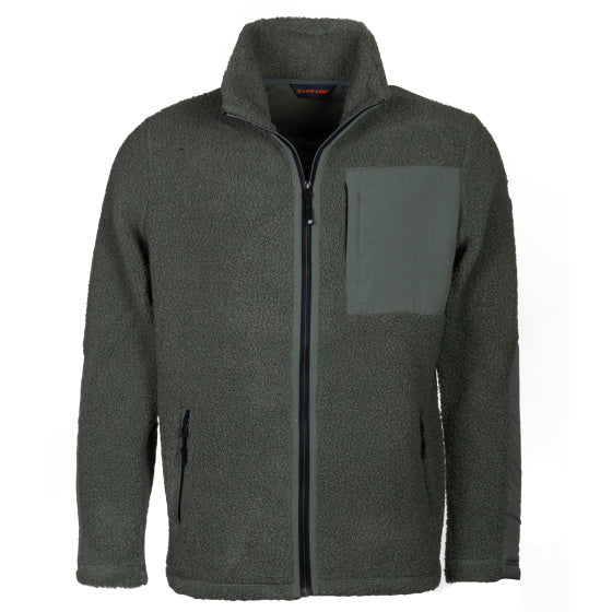 Line line artic sherpa tleece jack hommes green taille xl