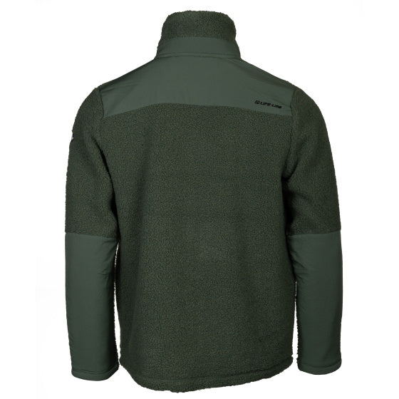 Life Line Artic Sherpa Fleece Jack Men Green Taille xxl