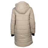 Ligne de vie Howitt Fake Down Parka Ladies Beige Taille xl