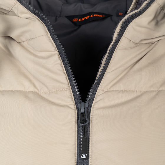 Ligne de vie Howitt Fake Down Parka Ladies Beige Taille xl