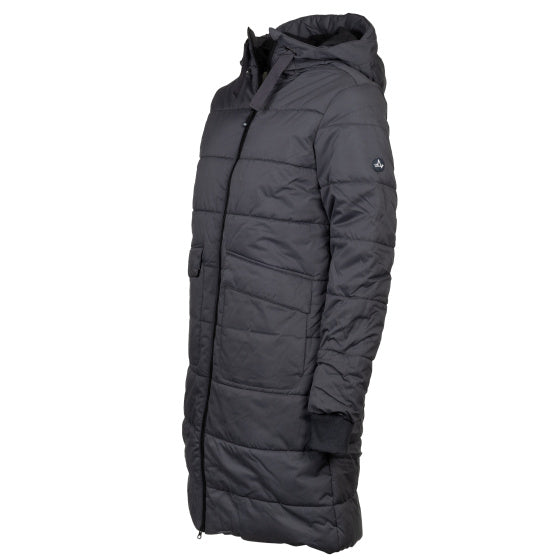 Ligne de durée de vie Howitt Fake Down Parka Ladies Grey Taille 4xl