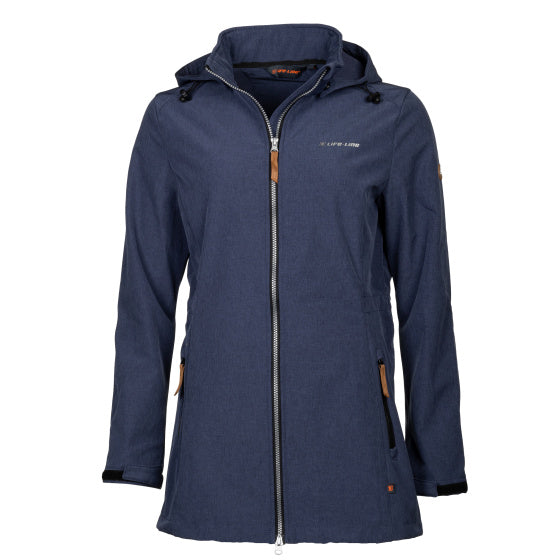 Ligne de vie Kya Softshell Parka Ladies Dark Blue Taille 3xl