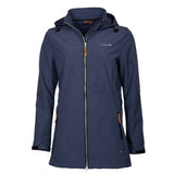 Ligne de vie Kya Softshell Parka Ladies Dark Blue Taille 3xl
