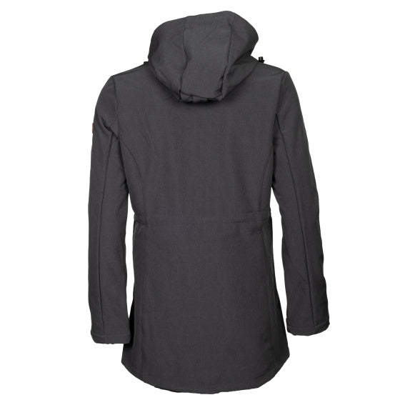 Ligne de vie Kya Softshell Parka Ladies Gris foncé taille xl