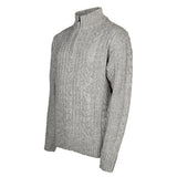 Ligne de vie marcel pull en tricot à moitié zip hommes