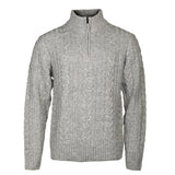 Ligne de vie marcel pull en tricot à moitié zip men