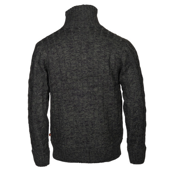 Ligne de vie Morgan 2 Morgan Knit Full Zip Men Green Taille xxl
