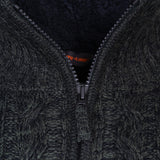 Ligne de vie Morgan 2 Morgan Knit Full Full Zip Men's Green Taille L