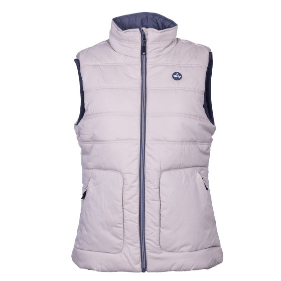Ligne de vie Tully Fake Down Bodywarmer Ladies Beige Taille S