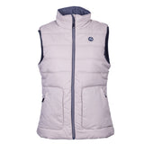 Ligne de durée de vie Tully Fake Down Bodywarmer Ladies Beige Taille 3xl