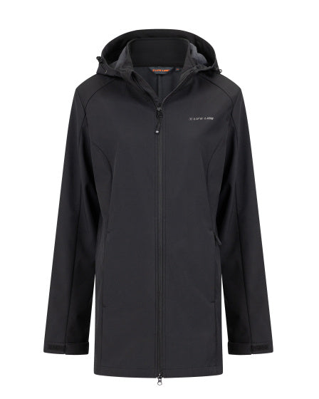 Ligne de vie Wellington Softshell Parka Ladies Black Taille xxl
