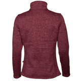 Ligne de vie willemijn fleecevest dames bordeaux taille 3xl