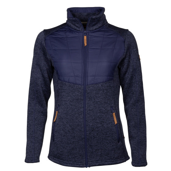 Ligne de vie willemijn fleecevente ladies bleu foncé taille 3xl
