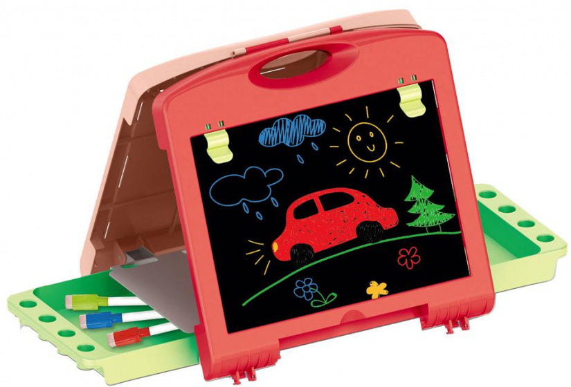 Luna Drawing Board junior 54,5 x 32 x 33,5 cm 40 pièces rose rouge