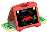 Luna Drawing Board junior 54,5 x 32 x 33,5 cm 40 pièces rose rouge