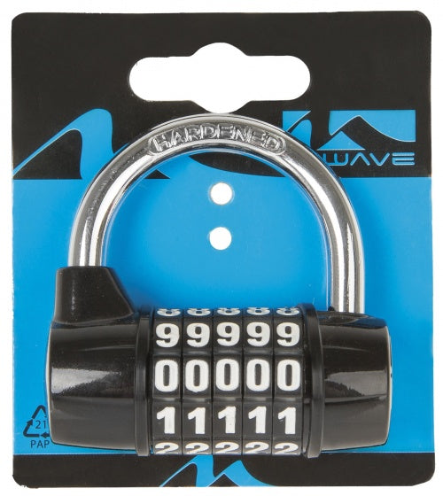M-Wave PD 5 Numéro Hangslot 62 mm noir