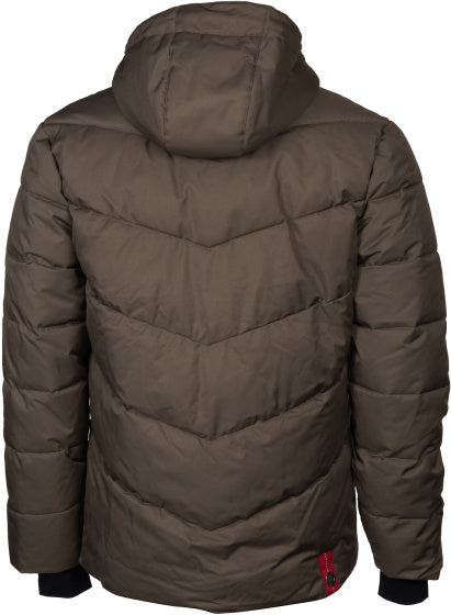 Maupiti Marck II Veste d'hiver rembourrée hommes Gris-Brown Taille L