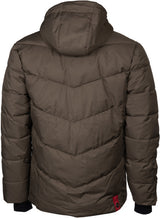 Maupiti Marck II Veste d'hiver rembourrée hommes Gris-Brown Taille xxl