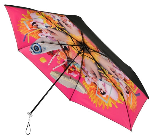 Parapluie minimax UPF50 + 92 cm Polyester rose noir