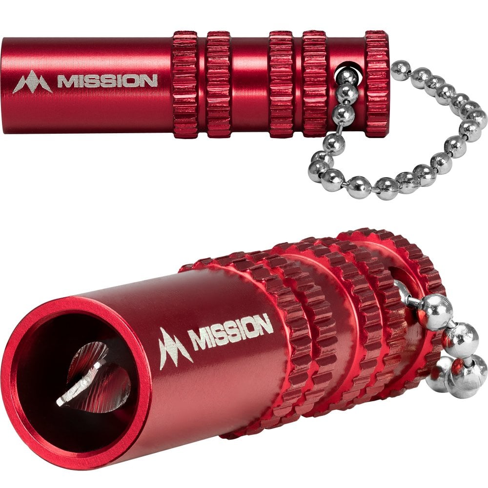 Mission Mission Aluminum Broken Shaft Remover Red