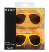 Mokki cliquez changer les lunettes de soleil pour enfants 2 à 5 ans jaunes 2 pièces