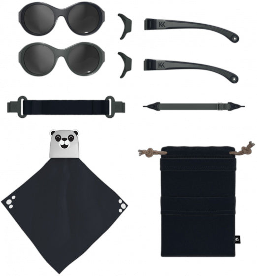 Cliquez sur Changer les lunettes de soleil pour enfants Set Black Green