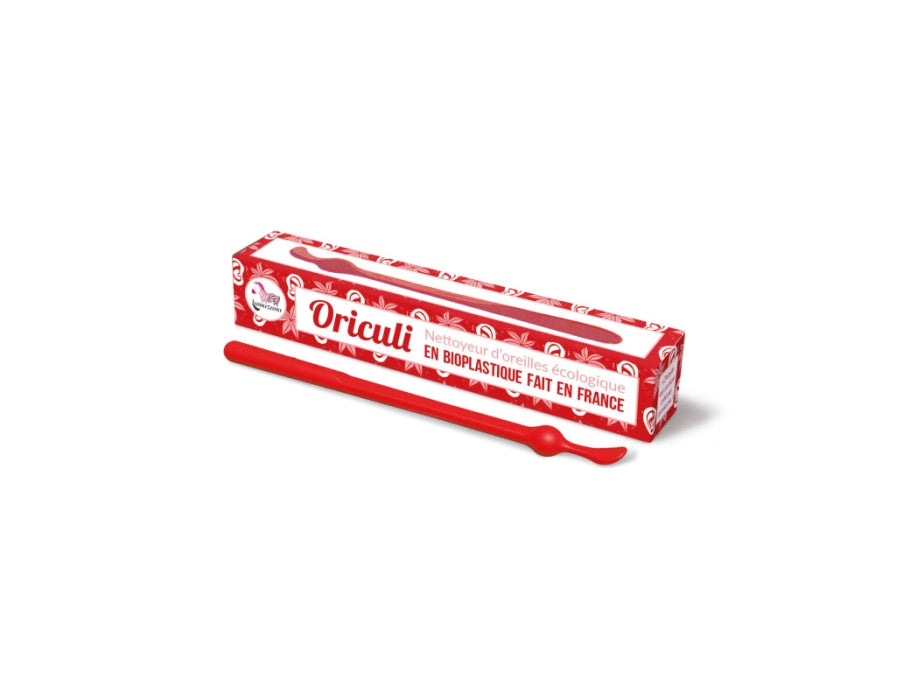 Lazazuna oriculi oreille stick bioplastique rouge