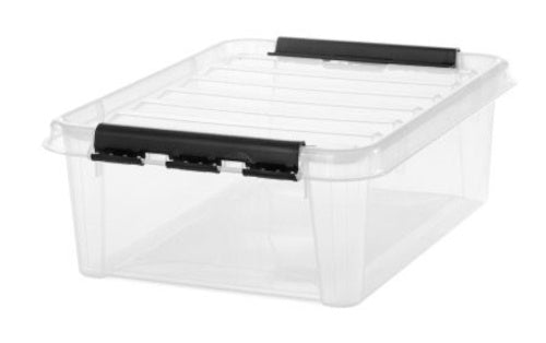 Orthex Smartstore Rangement Boîte de 21 litres en polypropylène transparent