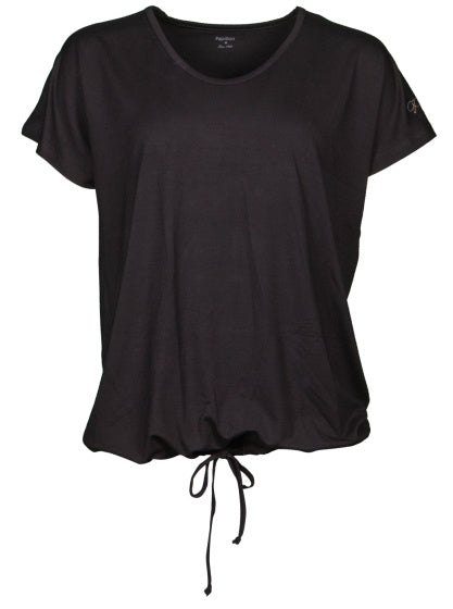 Papillon Loose Fit Sportshirt Round Hals Ladies Black Taille m