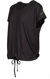 Papillon Loose Fit Sportshirt Round Hals Ladies Black Taille m