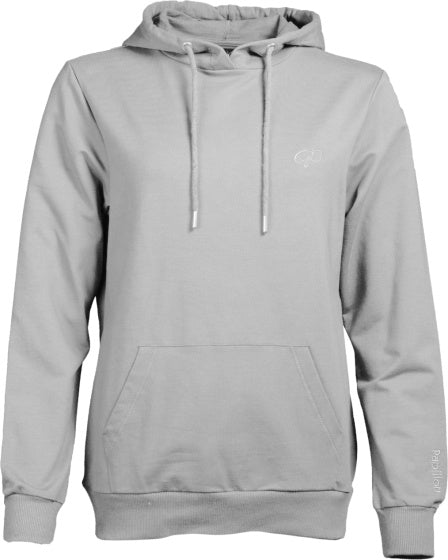 Papillon Sweat Hoody Cotton Ladies Grey Taille xxl