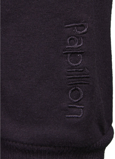 Papillon Sweat Hoody Cotton Ladies Black Taille S
